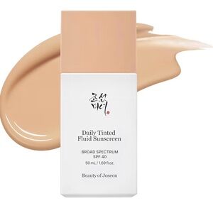 NEW Beauty of Joseon Daily Tinted Fluid Sunscreen SPF 40, Shade 100